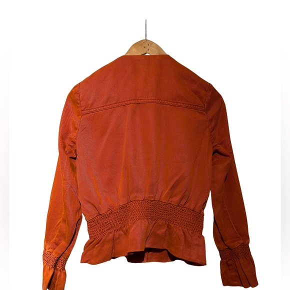 White House Black Market Smocked Soft Jacket Size XS - Picture 5 of 7